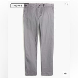 J. Crew Driggs Chino Pants size 32x34 in light gray